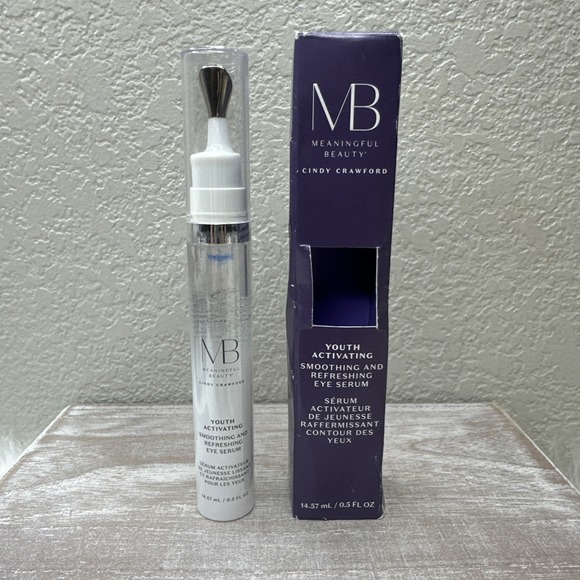 $36 🌙 Meaningful Beauty Youth Activating Smoothing Refreshing Eye Serum 0.5oz - Picture 1 of 3